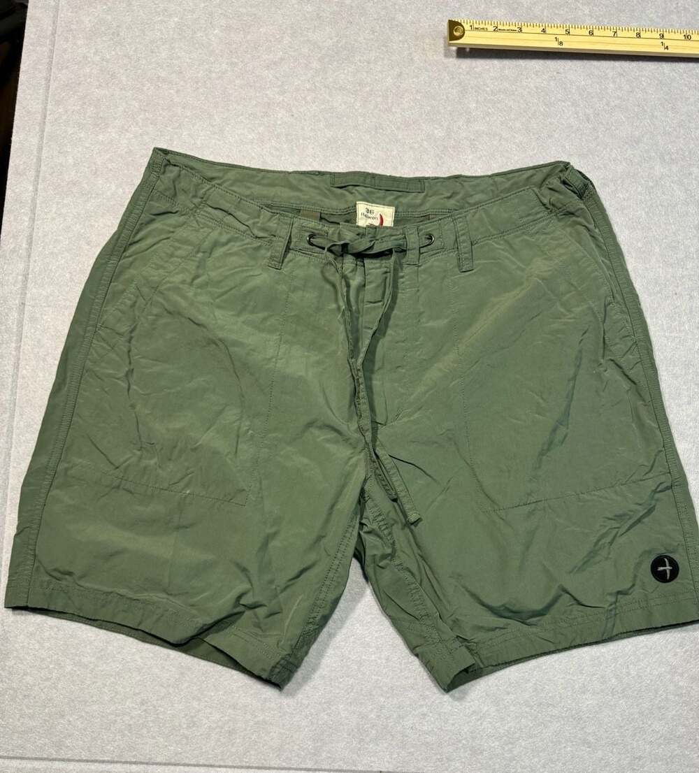 Relwen Drawstring Paddle Short - Dark Olive